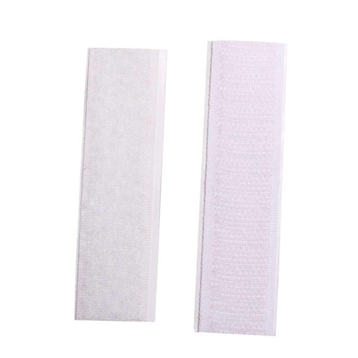 Self-Adhesive Strips 10-Pack for Table Skirt Design Reusable Fastening Bands for Smooth Surfaces in Office and Home