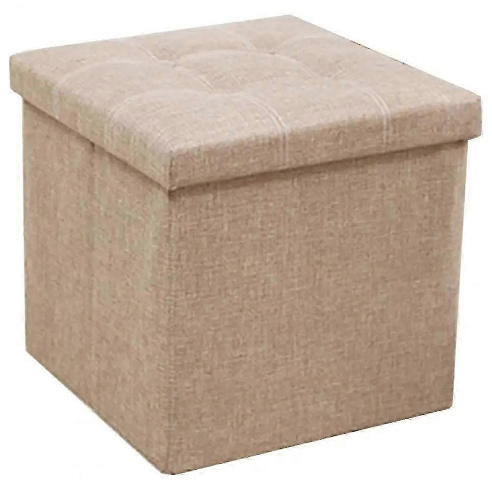 30x30x30cm Storage Ottoman Hidden Storage Chest Footrest Chair Home Storage Box