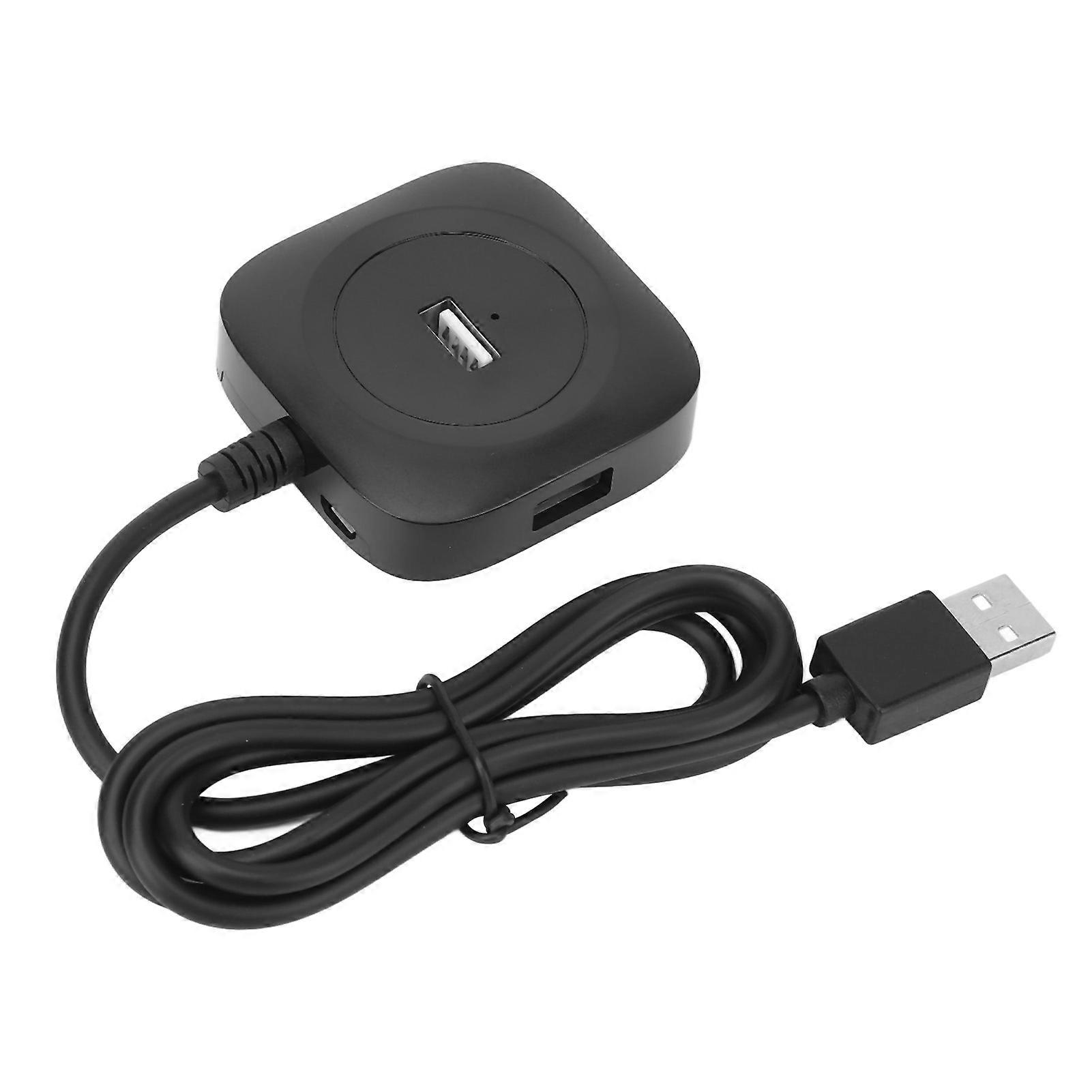 4 Port Usb Data Hub Splitter USB2.0 Multiport Adapter Expander for Keyboard Mouse U Disk 