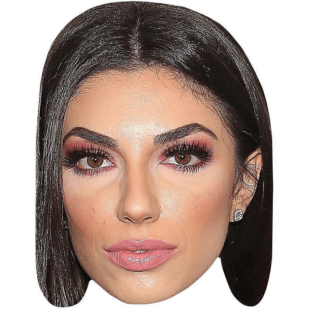 Darcie Dolce (Brown Hair) Celebrity Mask, Flat Card Face