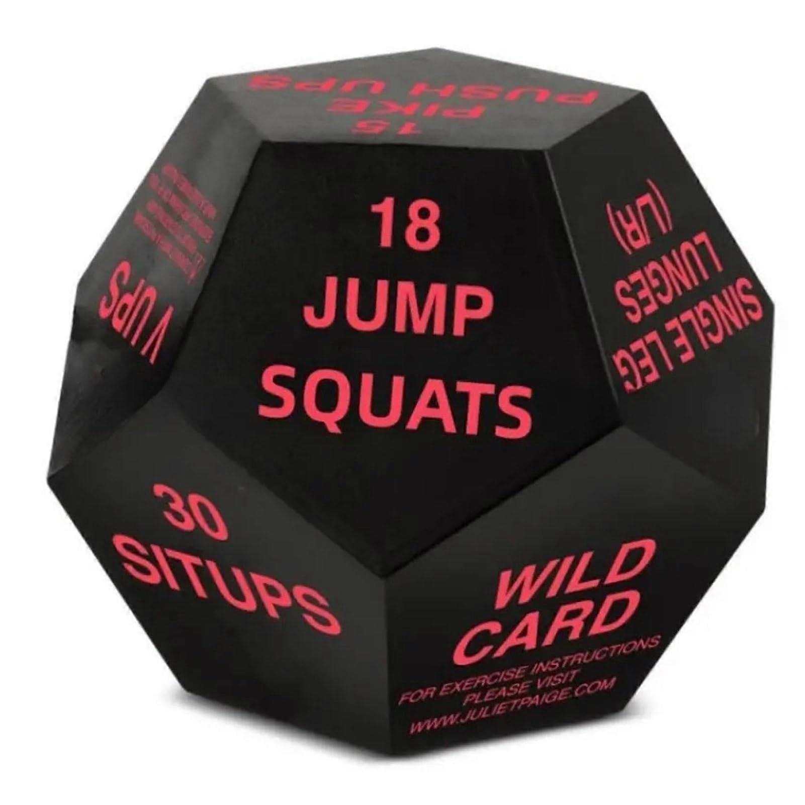 Transform your workout routine to the next level with fitness play cubes and fitness habits. Parks 12 Sided Rounded Digital Cube Red'