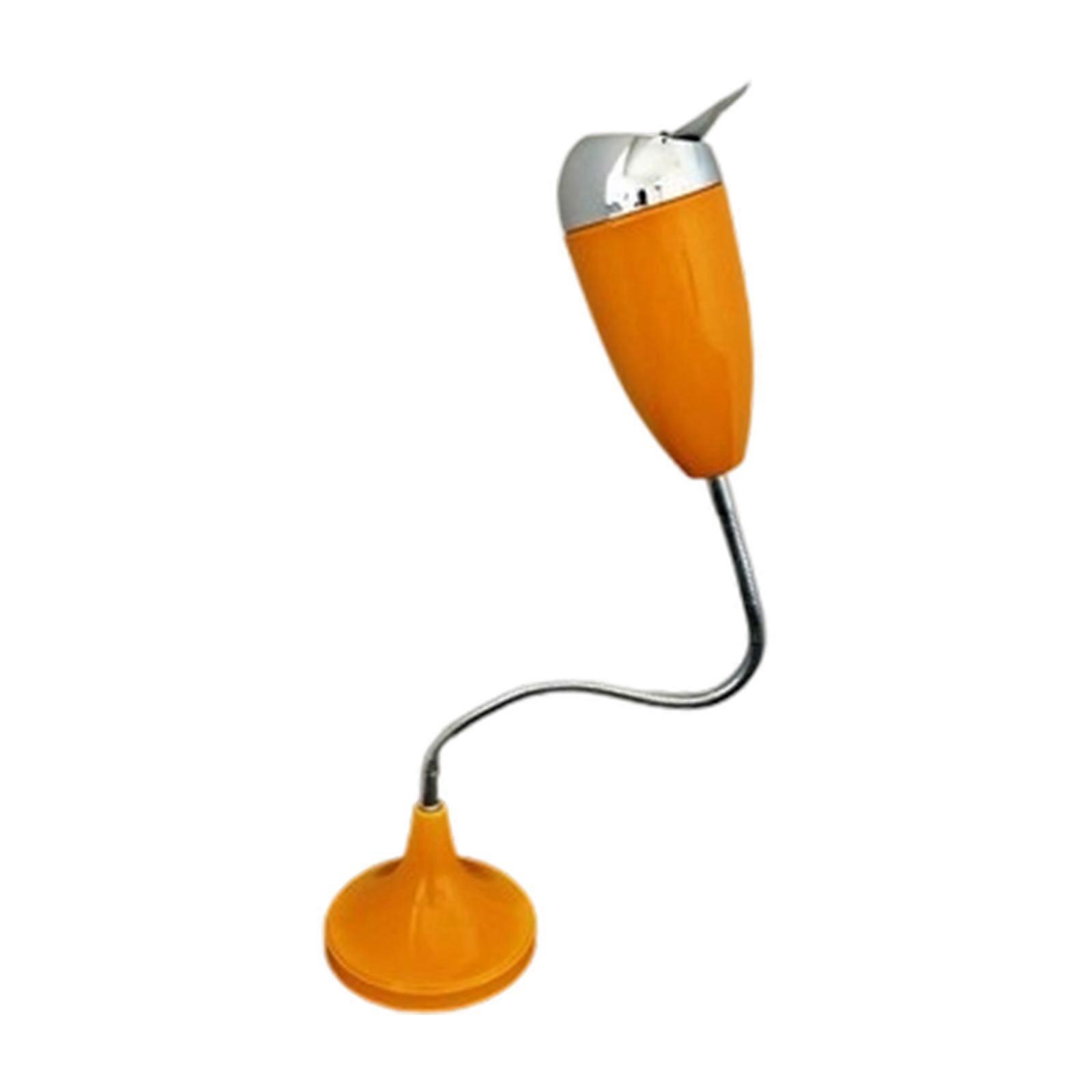 Adjustable Bend Floor Standing Metal Ashtray With Weighteds Base And Flipping Lid For Indoor Outdoor Use Wine Bottle Design Yellow
