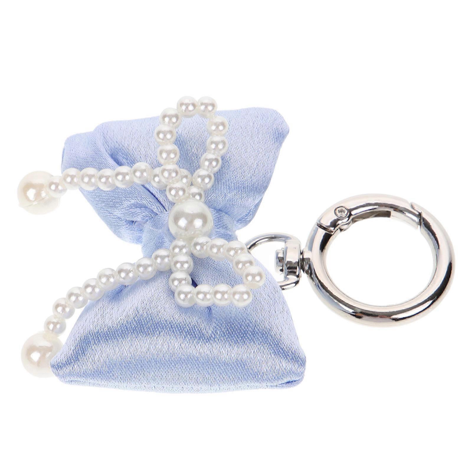 Stylish Bowknot Keychain Pendant for Women – Unique Bag Charm, Lightweight & Durable Design for Backpacks and Purses