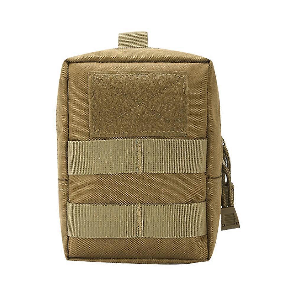 Camping Equipment Multi-Function Emergency Bag Khaki 17X13CM Waterproof 1Pack
