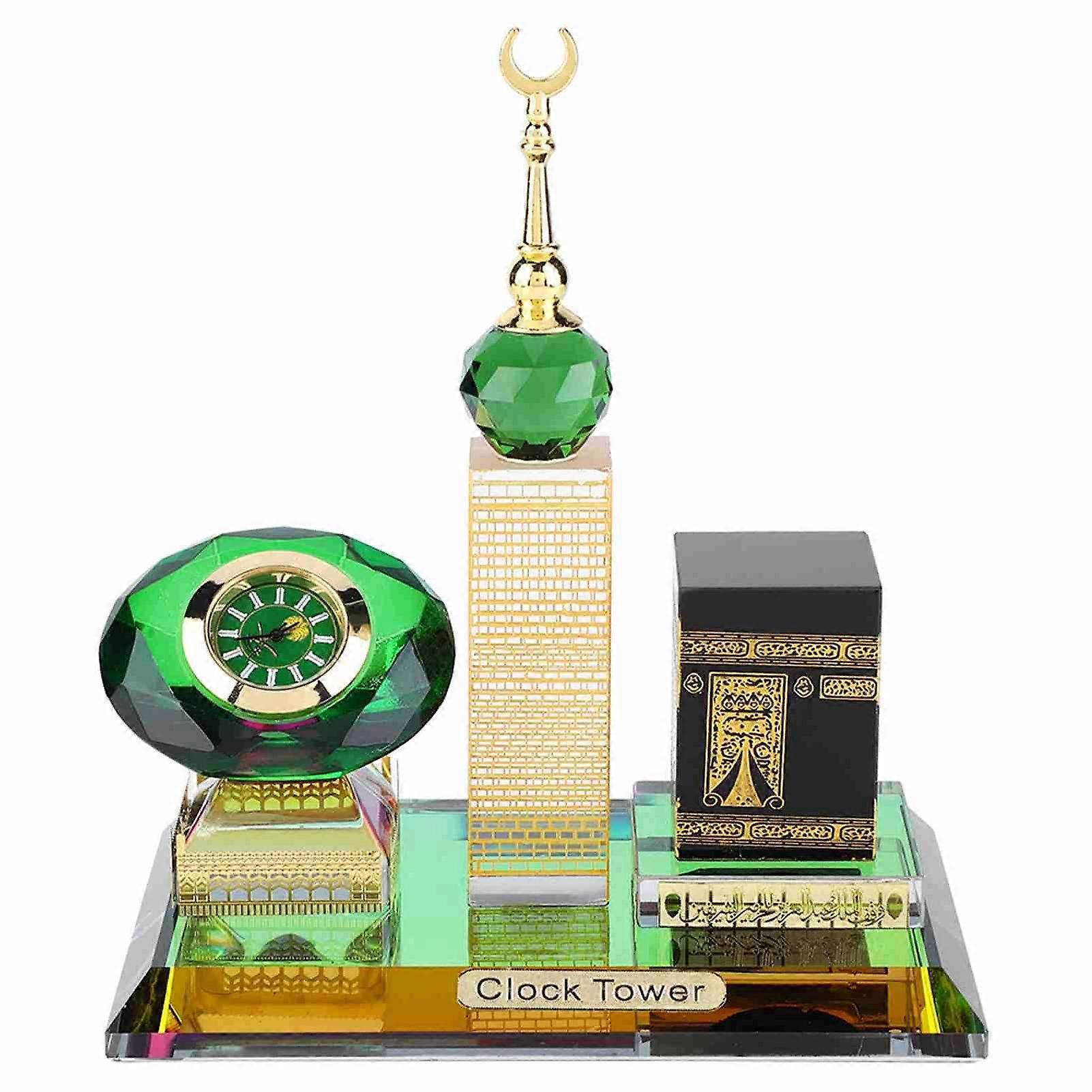 2025 Latest Model  Muslim Kaaba Clock Tower Model Islamic Architecture