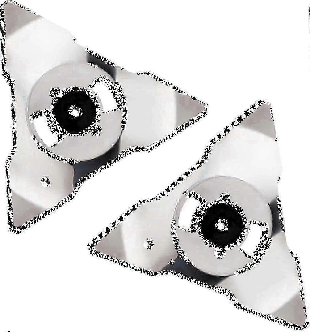 2er-Pack Ersatzmesser für Robomow Mähroboter Rs Ts Ms Rc Tc Mc Modelle Edelstahl