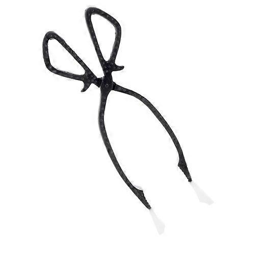 Pince à charbon robuste Leecroft noire