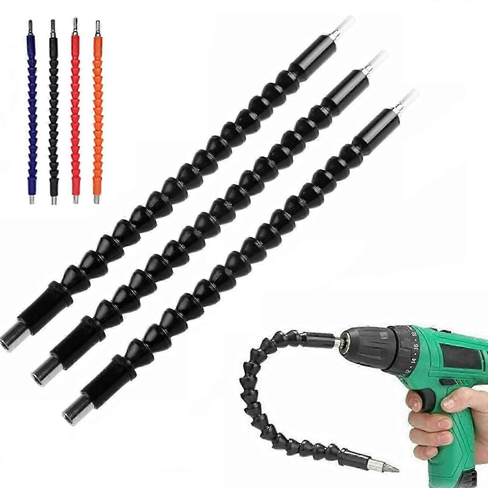 SuperBit, Super Bit, Superbit Screwdriver Flexible, Superbit 360 Degree Screwdriver Extension for Any Angle, Flexible Drill Bit Extension