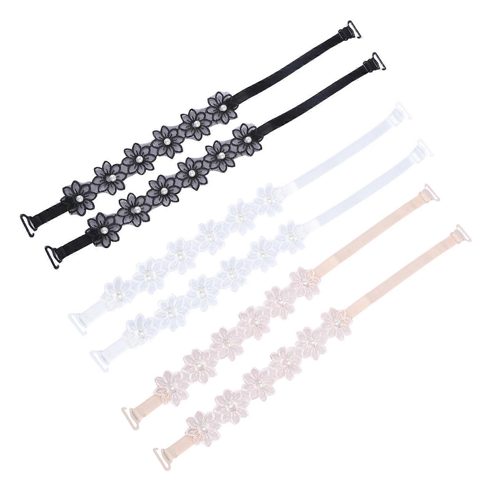 3 Pairs Bra Shoulder Strap Summer Invisible Shoulder Strap Anti slip Bra Belt