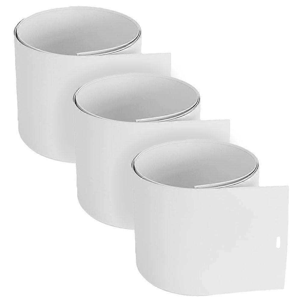 Blinds Parts Replacement for Vertical Blinds White Color 210.00X8.90X0.10CM 3Pcs