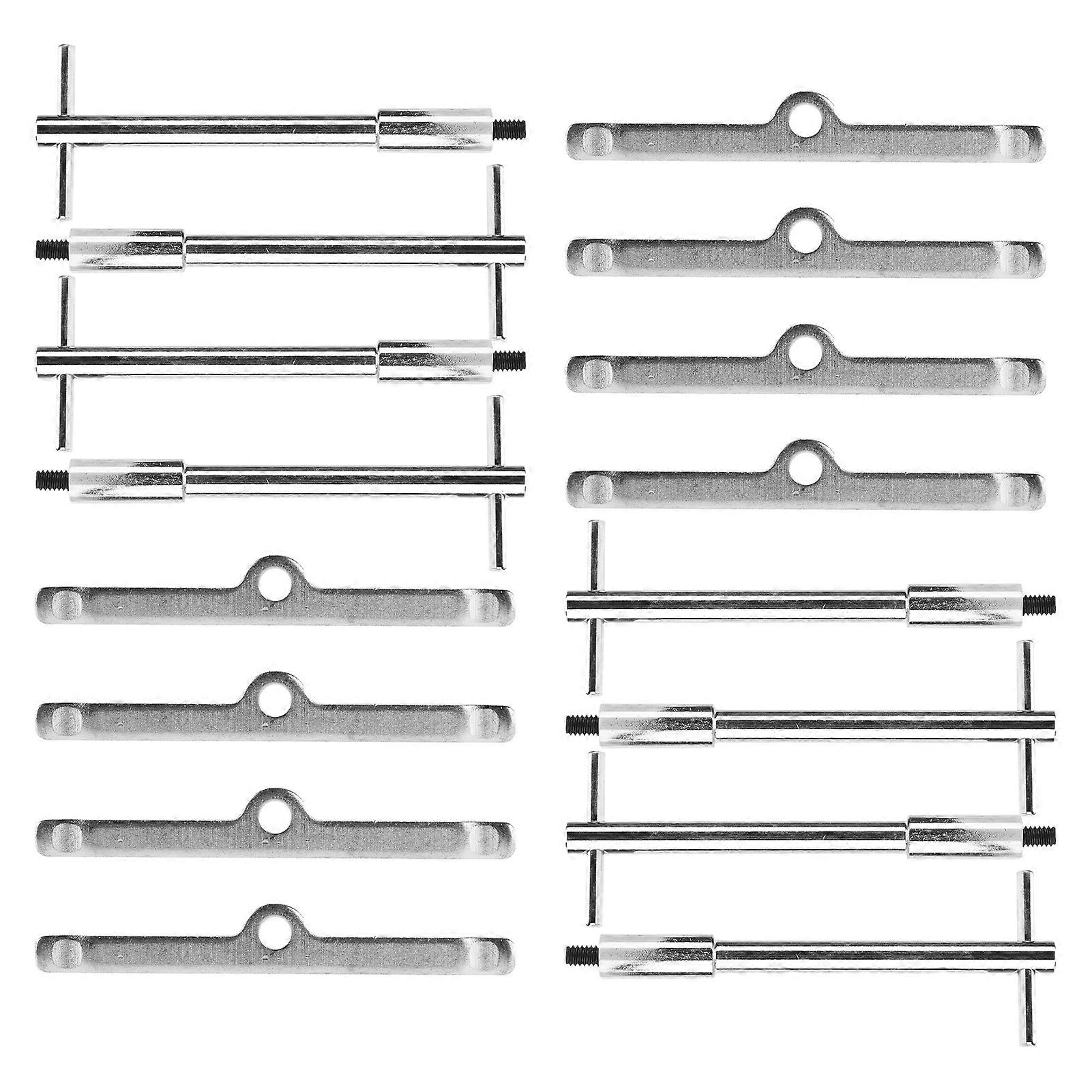 16pcs / סט מנוע רכב מכסה שסתום להחזיק ערכת החלפת ערכת עבור CHEVY SB SBC 265 283 302 305 307 327 350 400