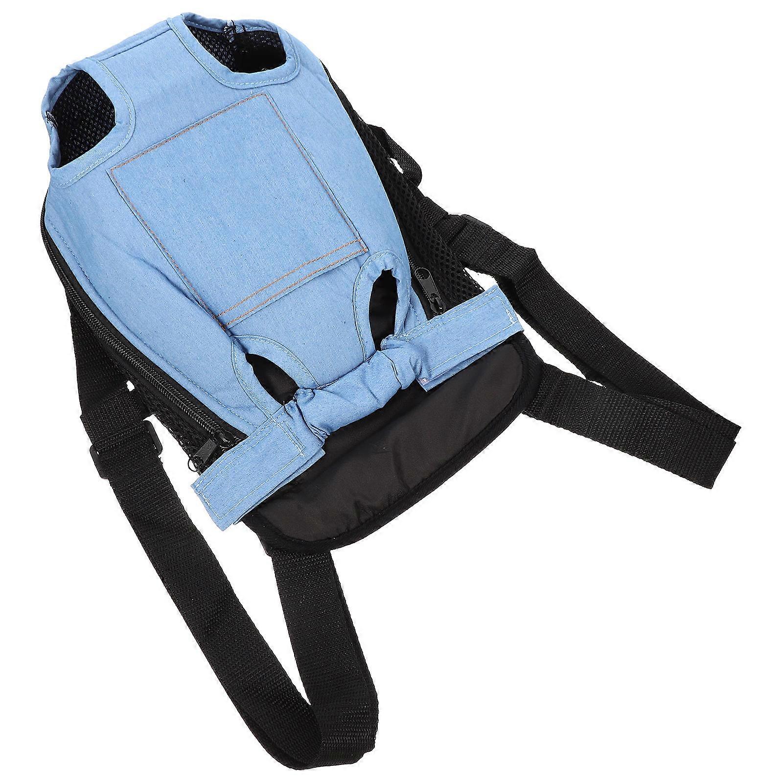 Ventilated Pet Bag Head-Out Design for Pets Comfortable and Breathable Dog Bag for Outdoor Use 1Pack