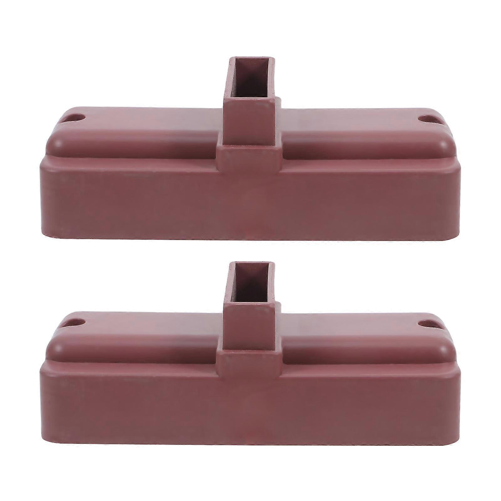 Fence Support Base Stand Durable Holder for Garden Fencing Stable Antitip Design Easy Installation Outdoor Decorative Panel Support