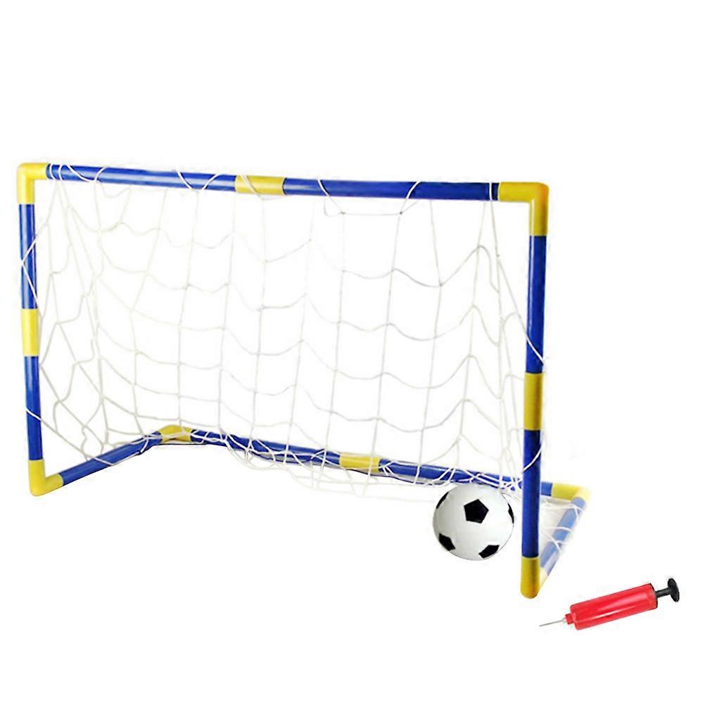 Soccer Equipment For Kids Soccer Goal Frame Portable Durable 60.00X41.00X29.00CM Blue 1 Set