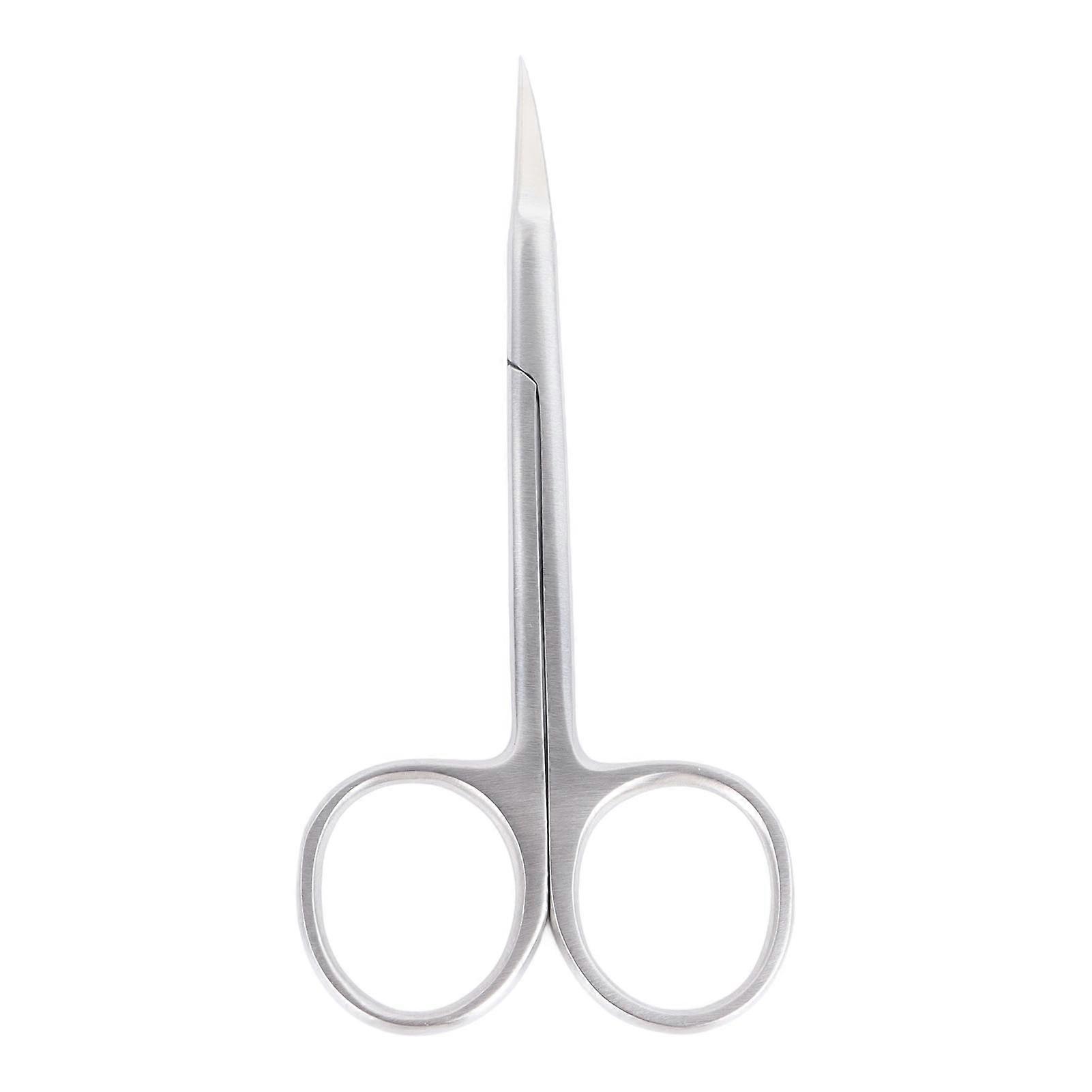 Professional Precise Pointed Tip Cuticle Scissors Stainless Steel Curved Blade Manicure Scissors