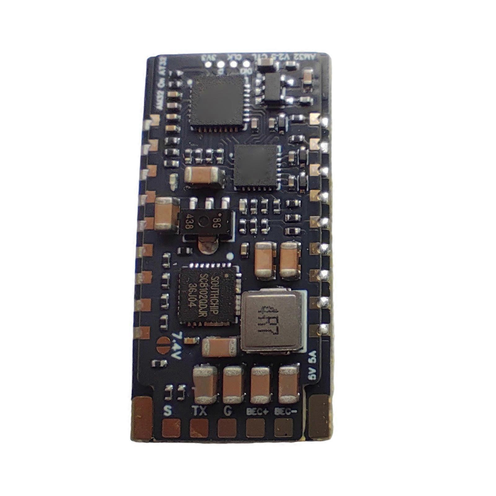 AM32 ESC V2.5 Brushless Speed Controller 75A Continuous Current 6V-30V Input for Drones & Remote Aircrafts Power Multicolor