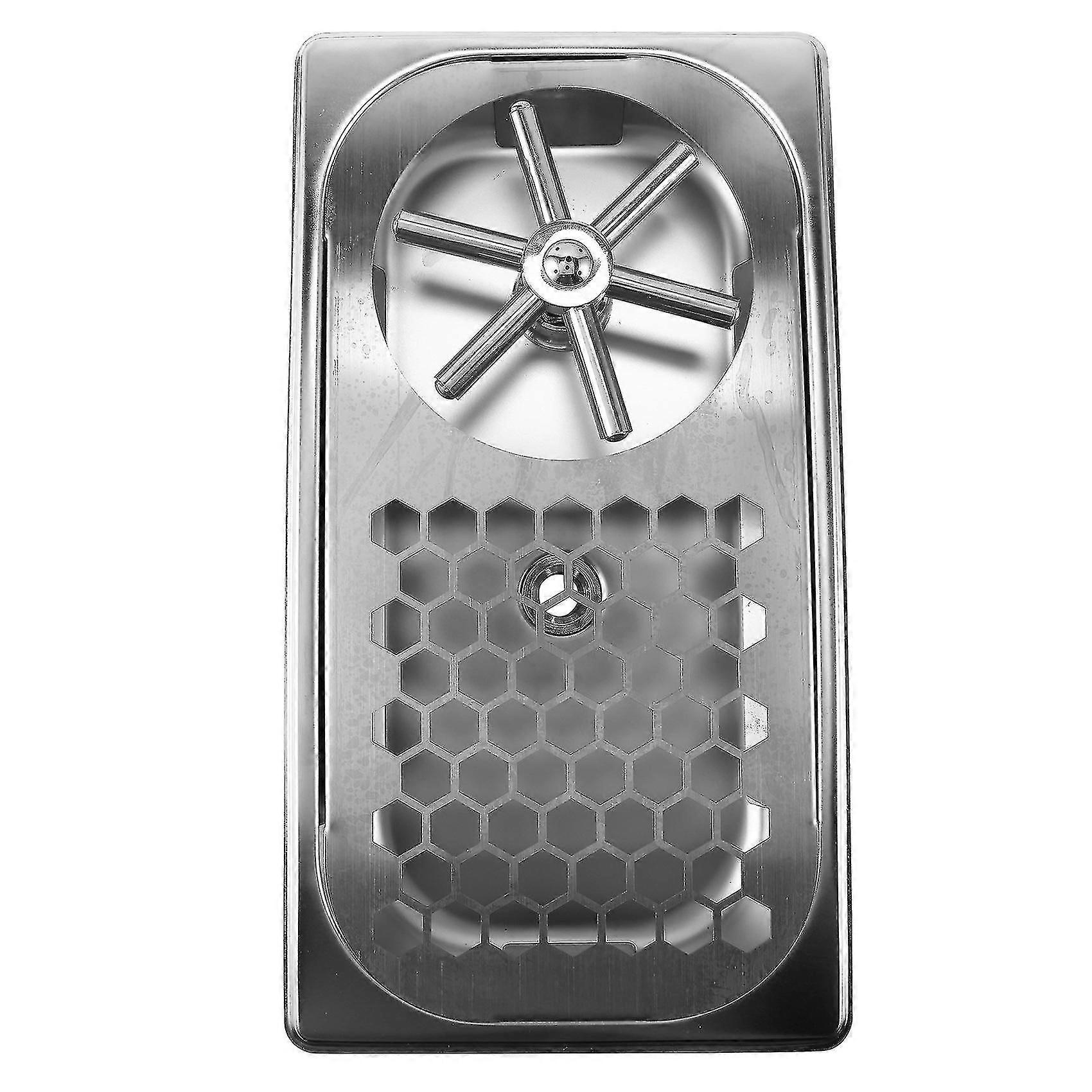 Glasspüler Edelstahlspüler für Biermilch Teetassenwascher Reiniger Glasspüler für Hotelbar