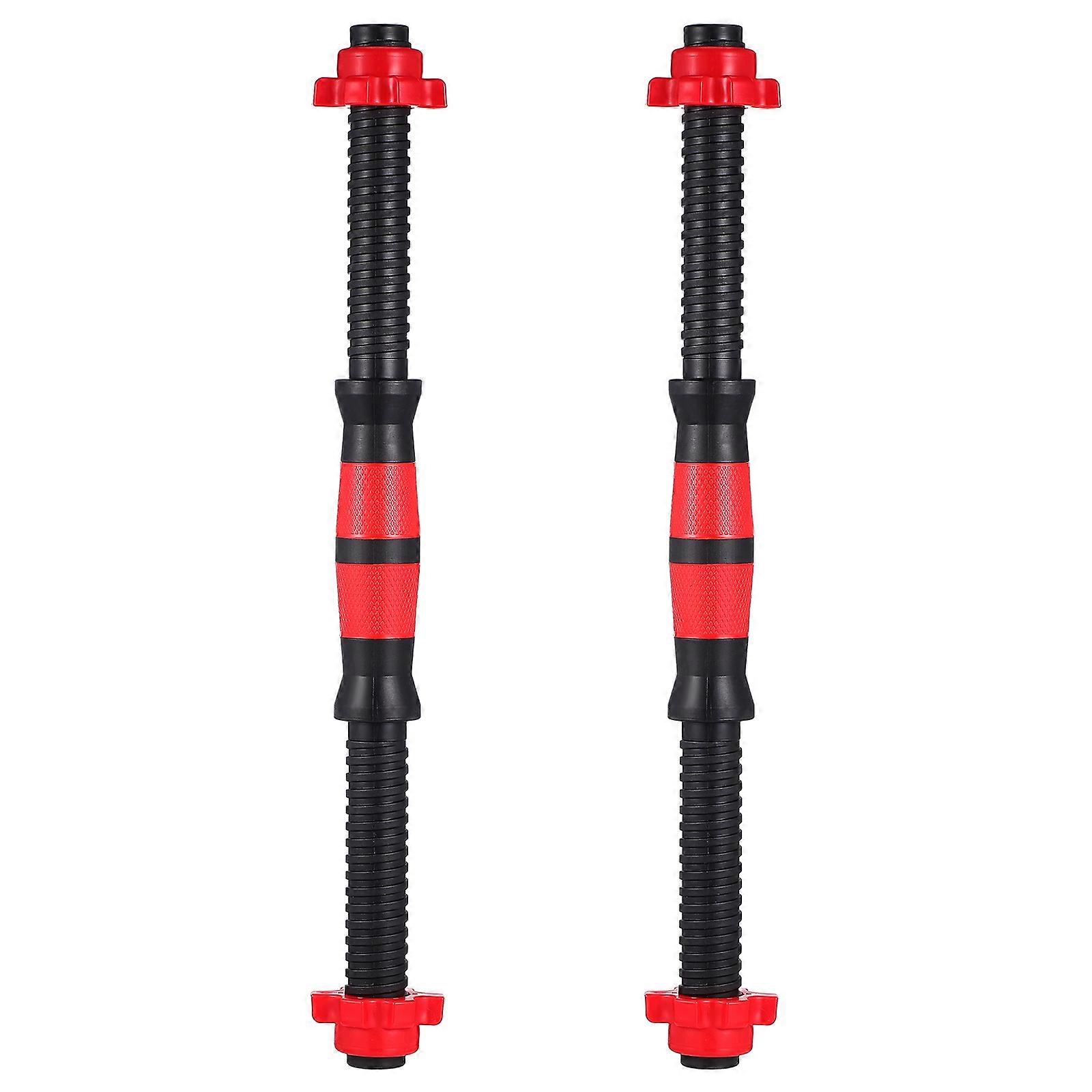 Barbell Handles with Spinlock Collars for Weight Lifting Versatile Dumbbell Bars for Strength Training, Suitable for Arm, Shoulder, and Leg Workouts