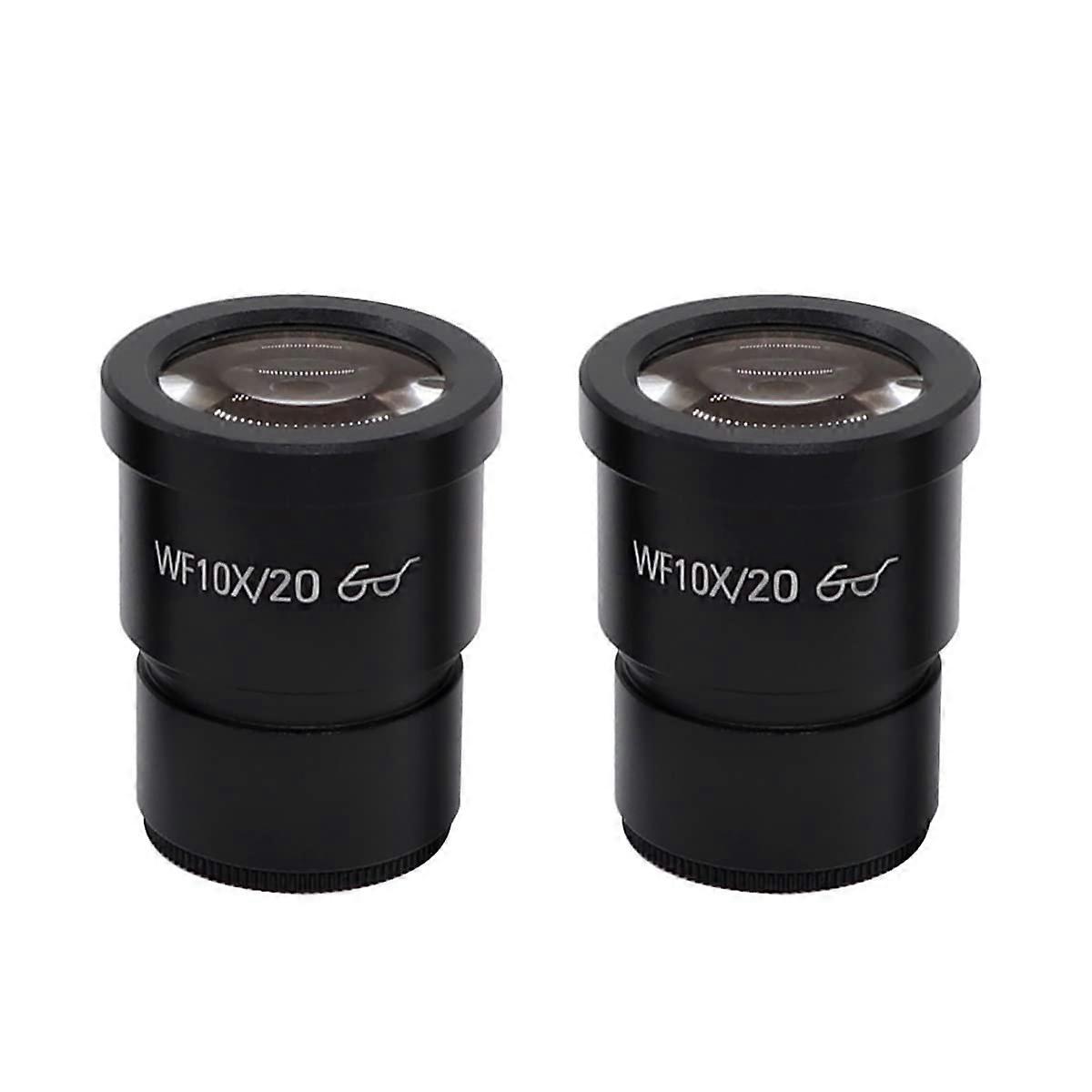 Microscope observation 3 0mm 2 pieces WF10x WF20x widefield eyepiece, a binocular trinocular stereo microscope (WF10X20MM).
