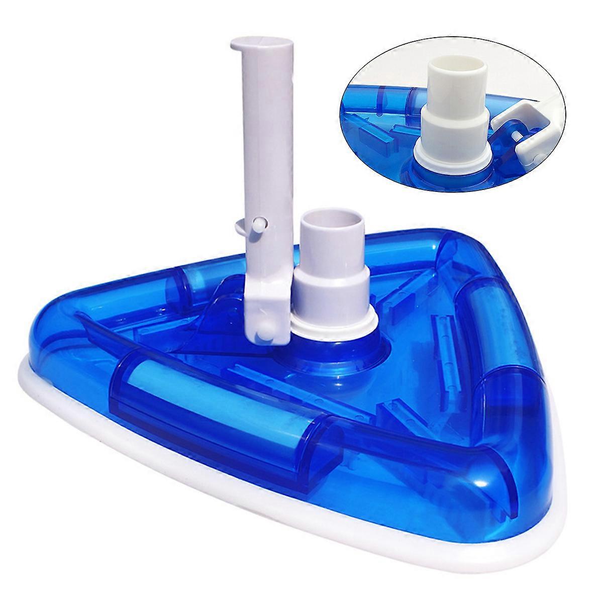 Triangle Weighted Vacuum Head Transparent Pool Cleanner