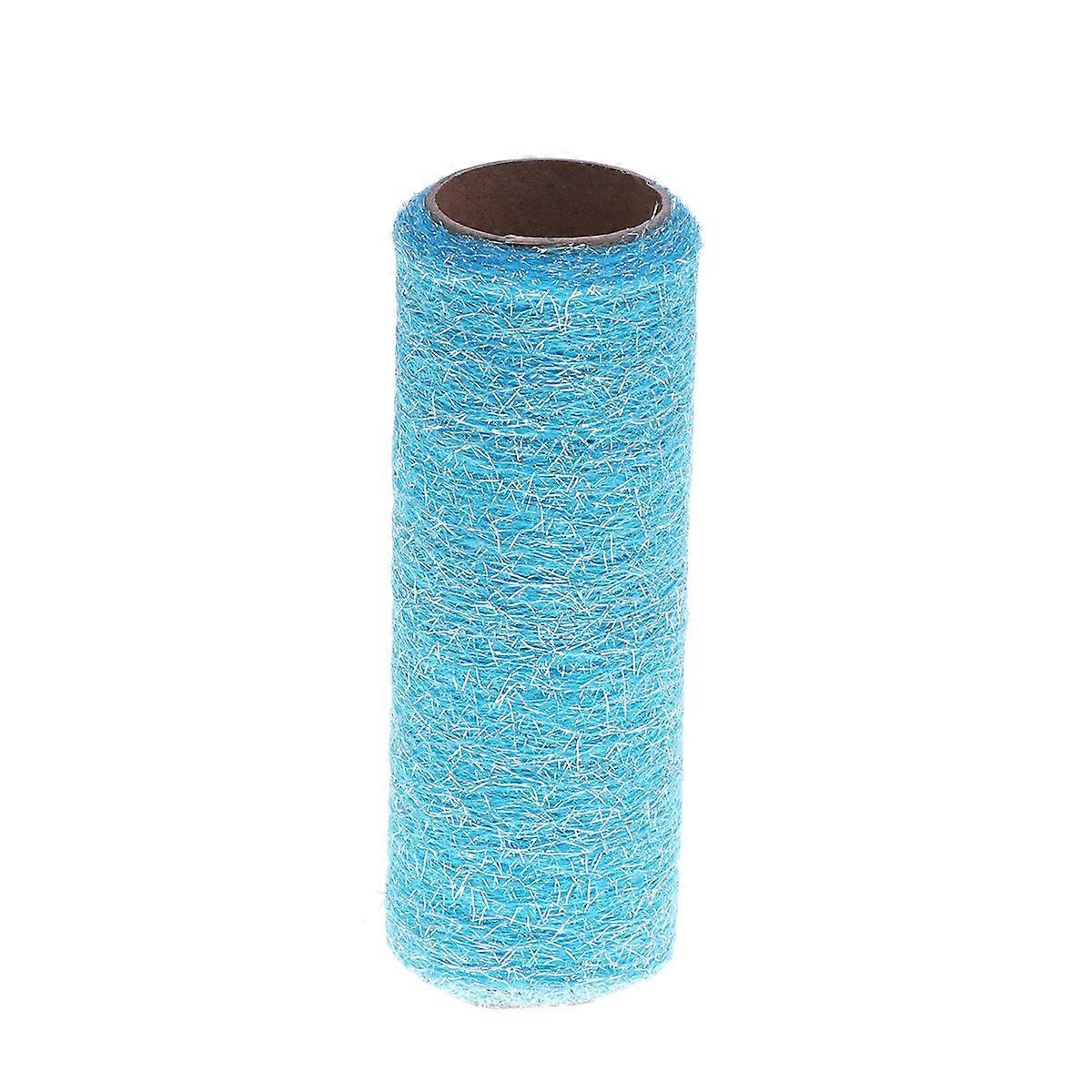 Netting Fabric For Crafts Tulle Netting Rolls Sky-Blue 15cm X 91cm Organza Wedding 1Set