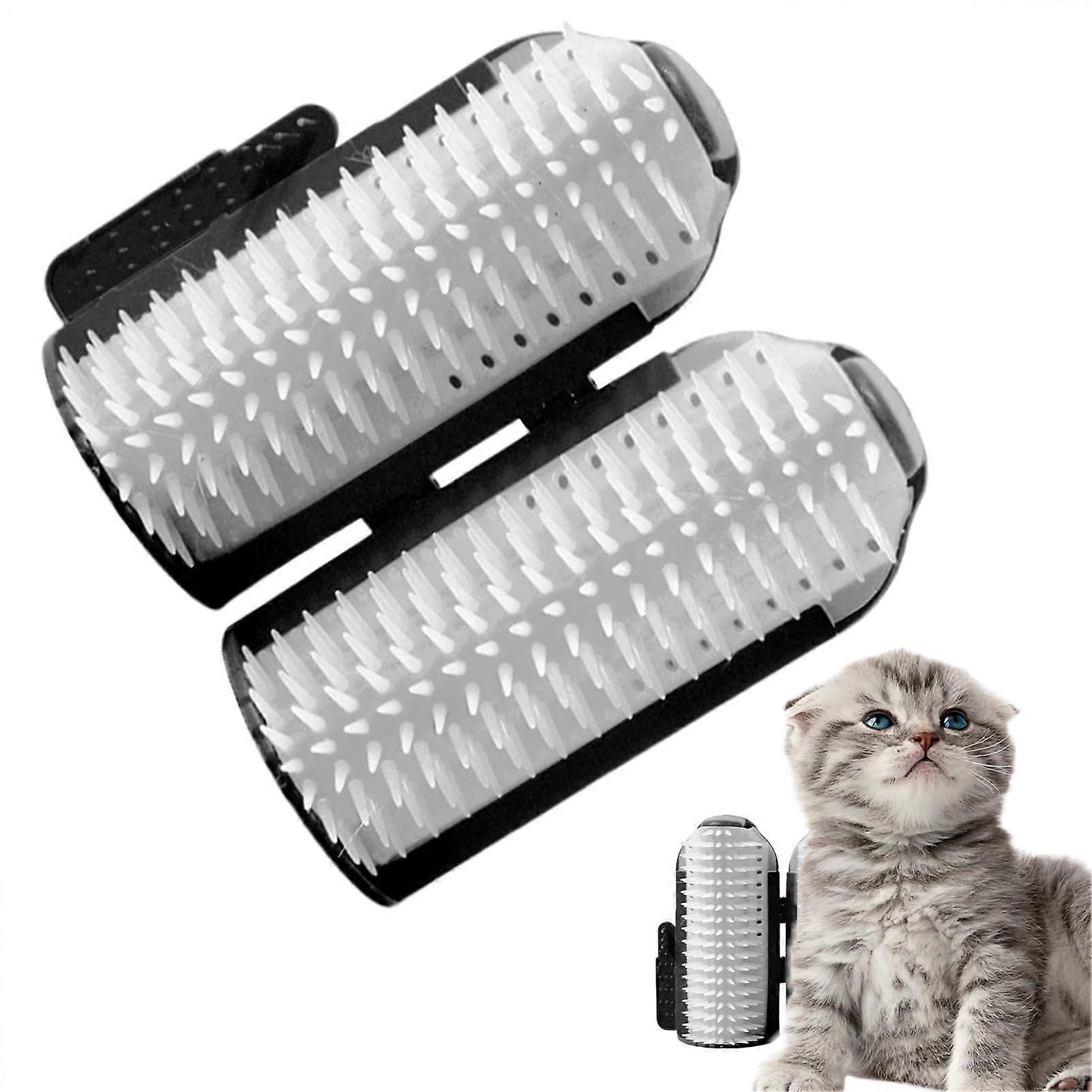 Catnip Massage Comb For Kittens, Soft Bristle Grooming Tool For Long And Short Haired Kittens, Calms Pets