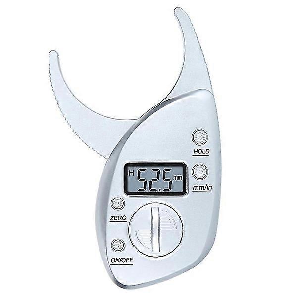 Body fat caliper with tape and clamp for personal trainers - Accurate Fat Thickness Caliper