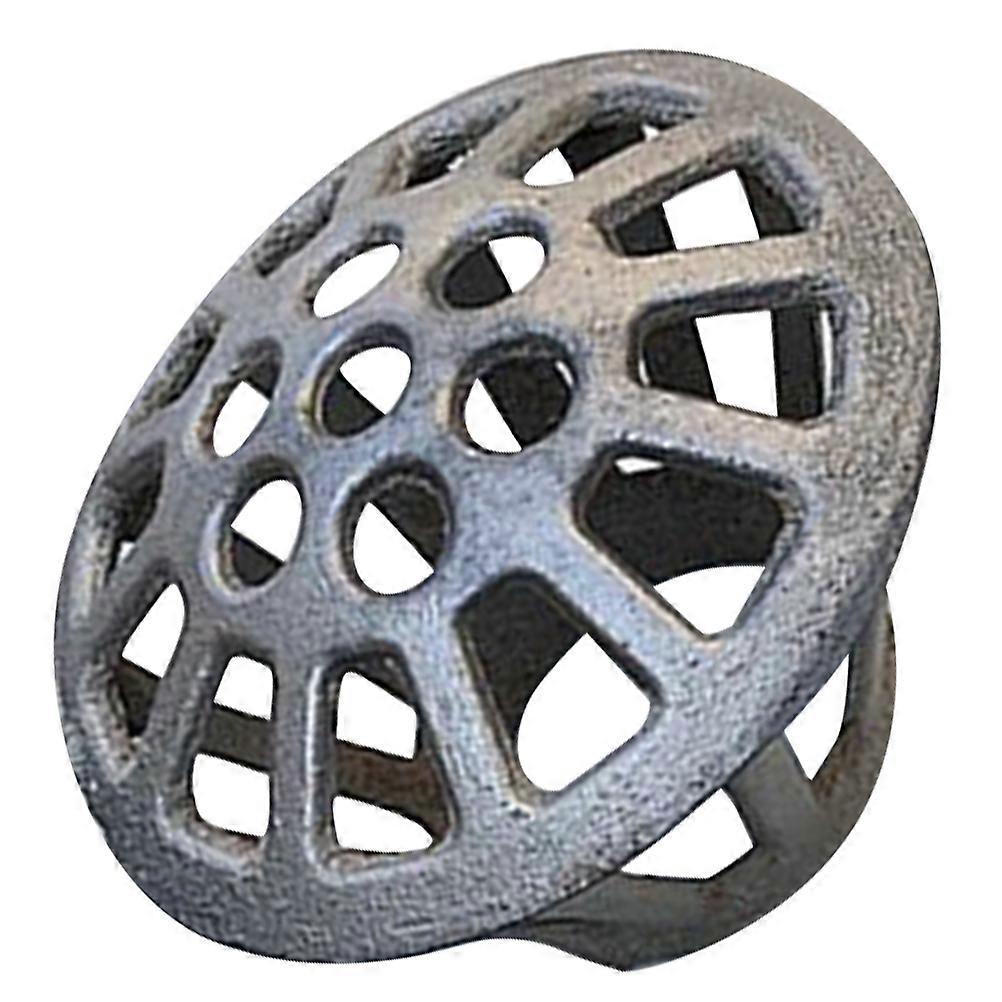 Rain Gutter Guard Round Metal Gutter Guards For Outdoor Projects Grey 10.00X10.00X7.50CM Leaf And Debris Blocking 1Pcs