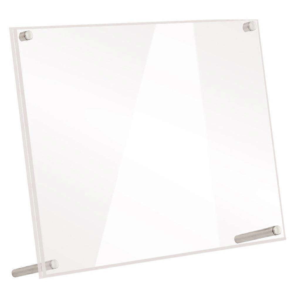 Desktop Picture Frame Photo Frame Holders Transparent Modern Picture Frames Housewarming 1Set