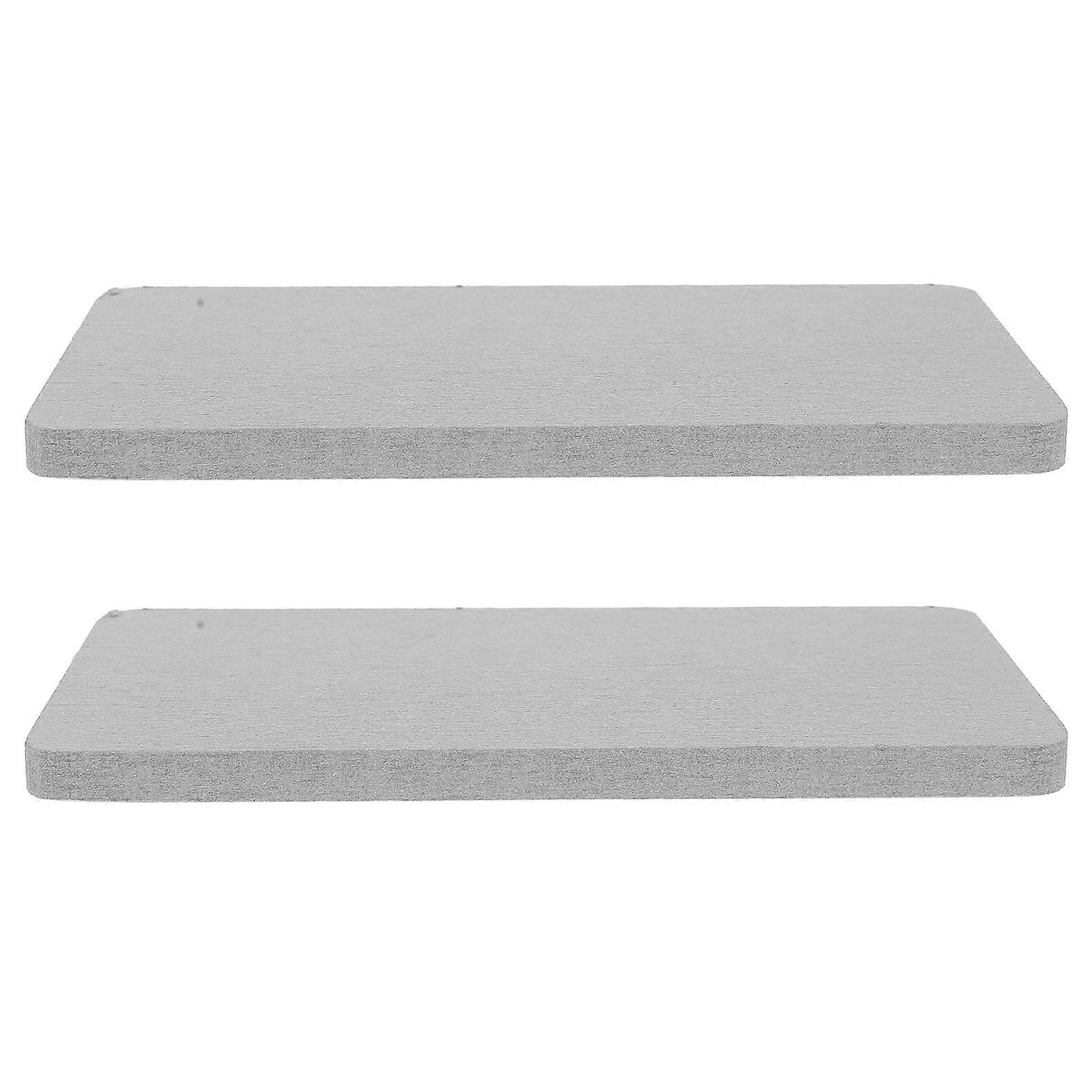 Worgeous 2pcs Cup Coaster Sink Stand Riser Mat Bathroom Holder Antiskid Diatomite