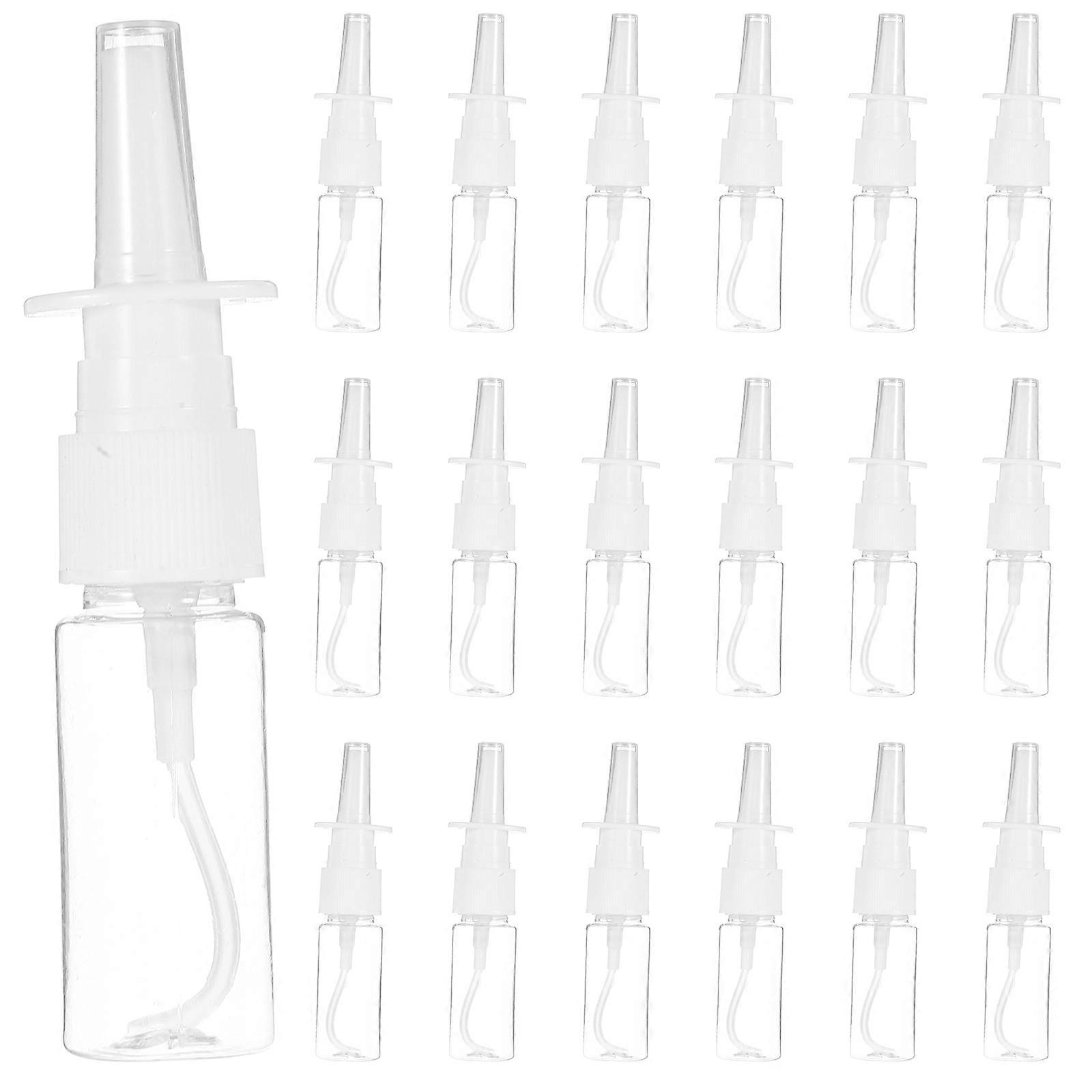 Fine Mist Spray Bottle 20Pcs Clear 15ml Reusable Eco-Friendly Mini Compact Design Home Use Travel