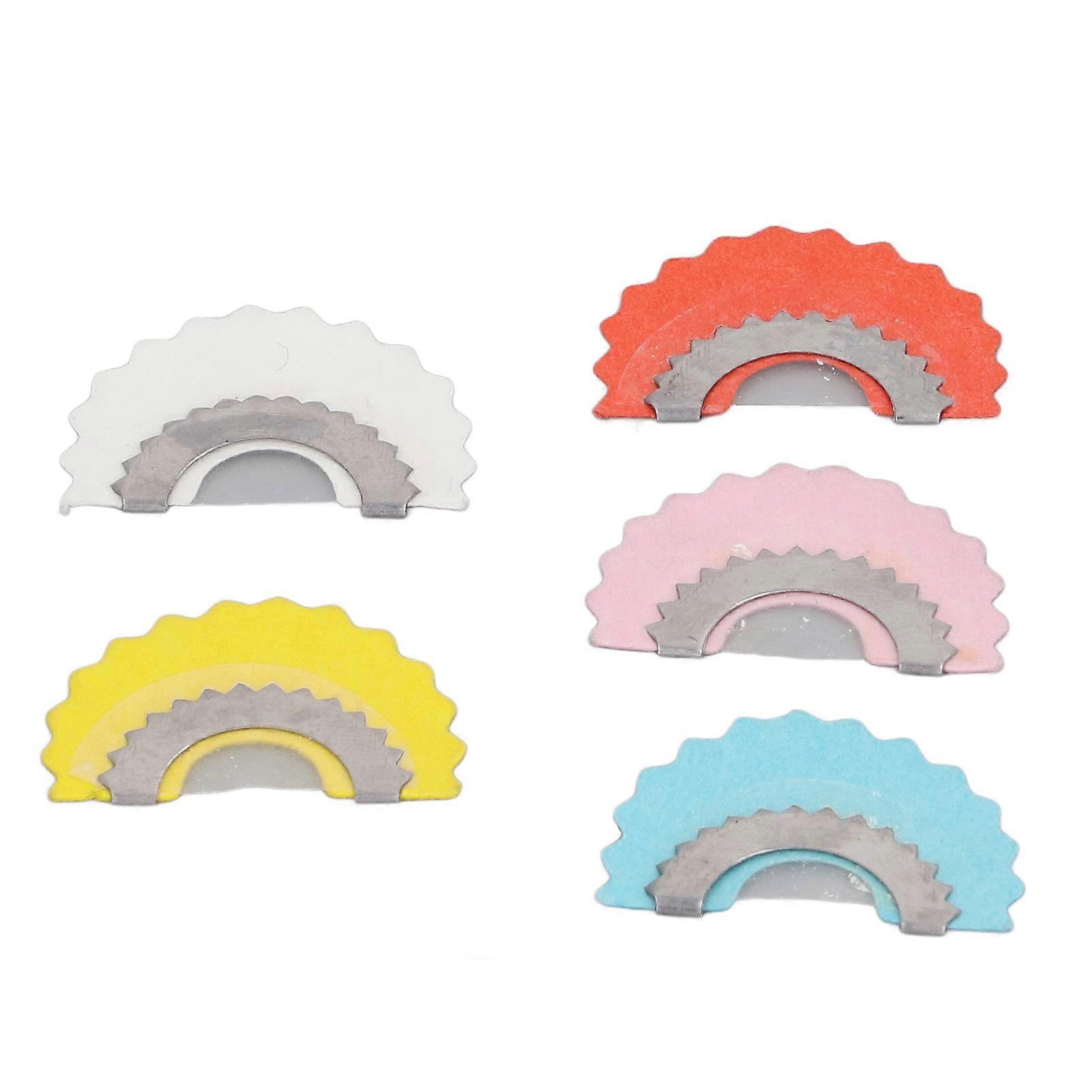 5pcs Bird Caller Tongue Whistle Portable Funny 5 Colors Trick Game Metal Tweeting Noisemaker Toys 