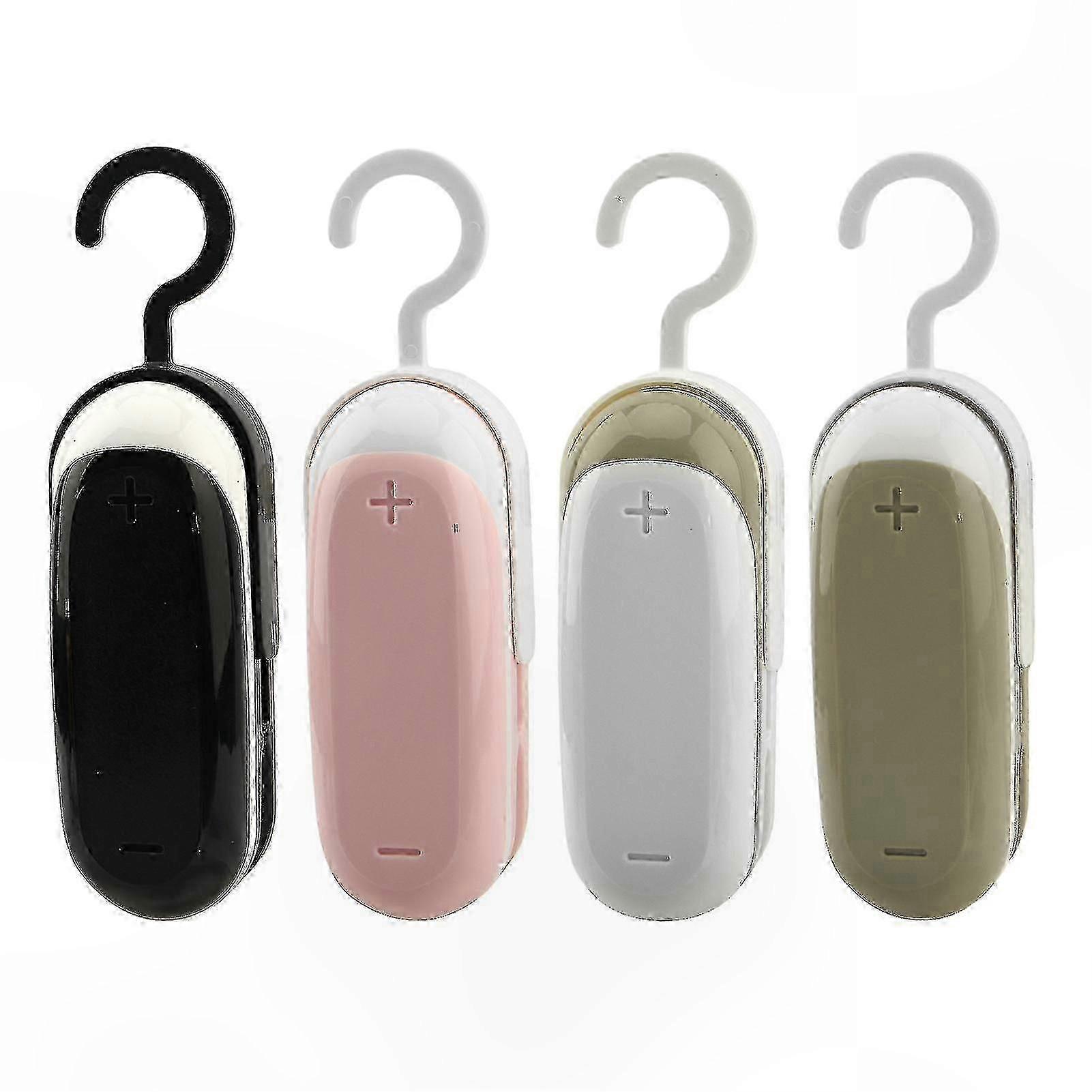 4-Pack Mini Bag Sealer with Hook, 2-in-1 Labor-Saving Cutter for Snack and Food Storage