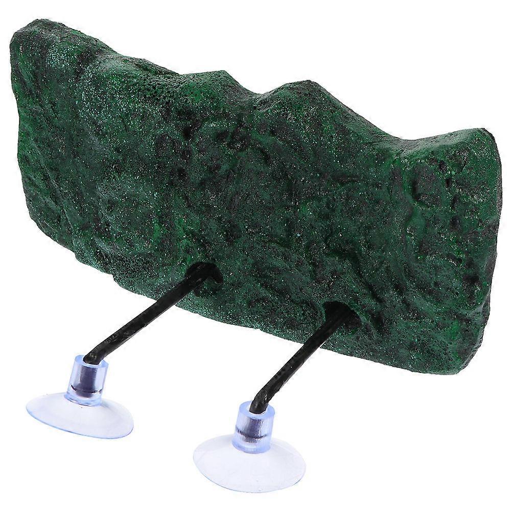 Turtle Basking Platform for Reptiles Decor Green Polystyrene Foam Lifelike Climbing Place