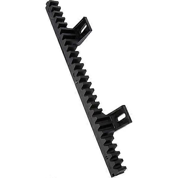 Rack for sliding gate - 33 cm - Nylon body with steel insert - Screws included, gate hardware