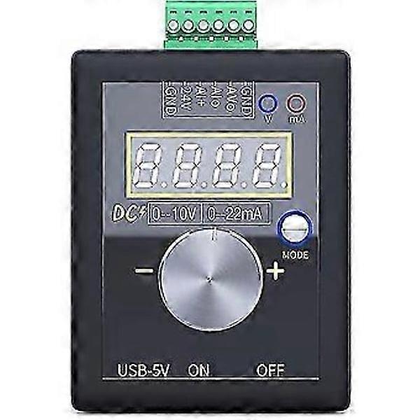 Signalgenerator, Handheld-Analogsimulator Digital 0-10 V / 0-4-20 mA für Stromspannungssignalgenerator für SPS- und Panel-Fehlerbehebungs-Unit-Tests