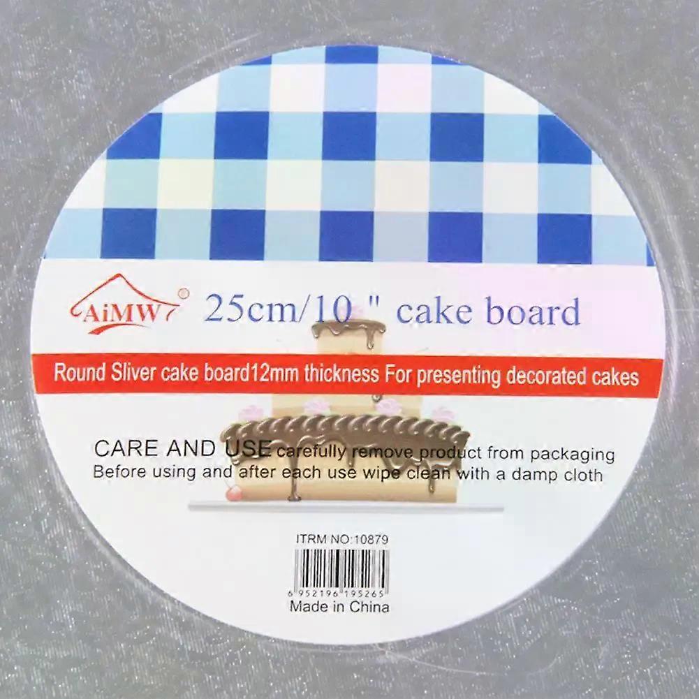 Cake Swivel Tray Cake Stand Rotary Round Container Baking Tools Transfer Plate Convenient Turntable for Wedding Birthday