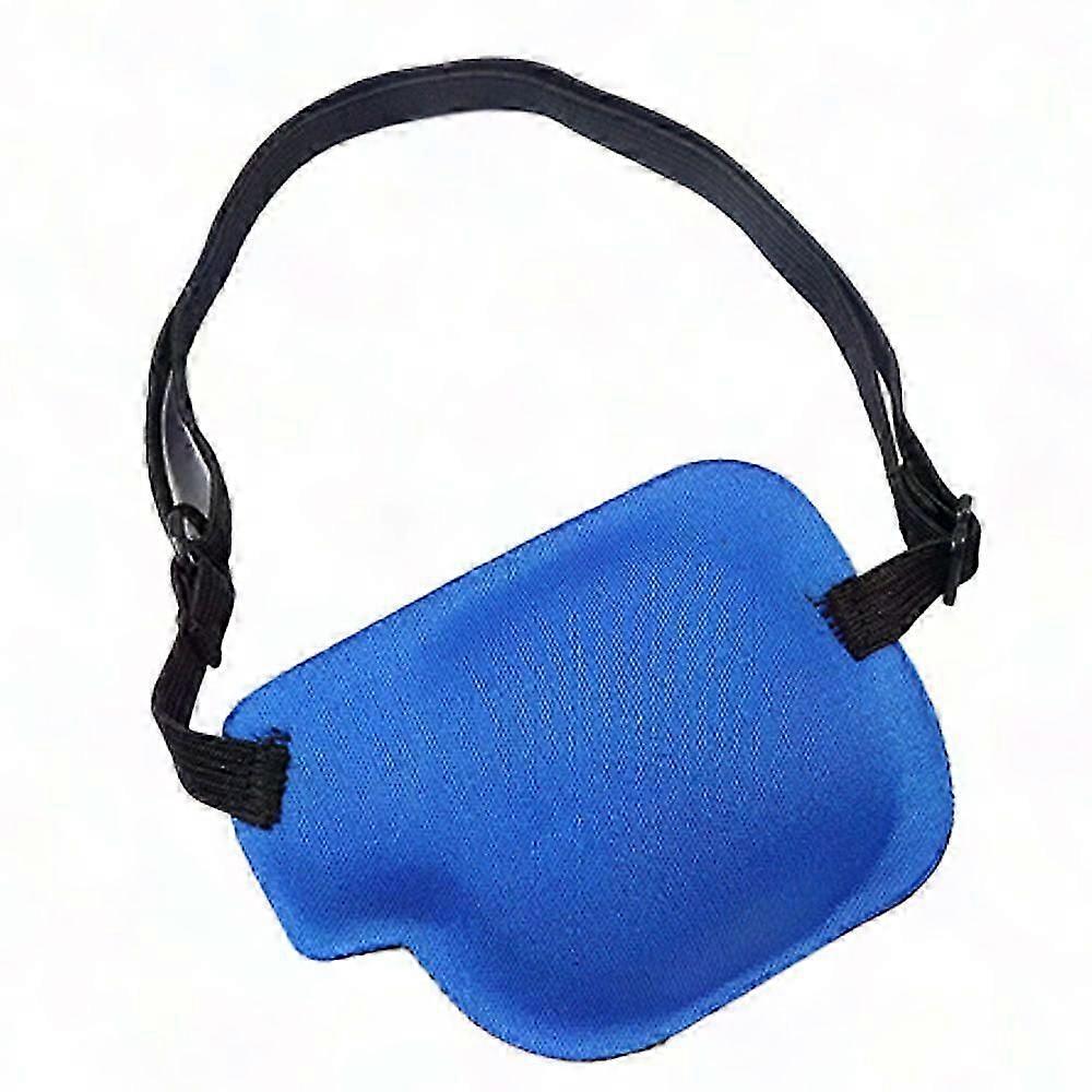 رقعة عين سوداء قابلة للتعديل للبالغين والأطفال للحول، قناع مريح للعين للتعافي، رمادي، عين يمين