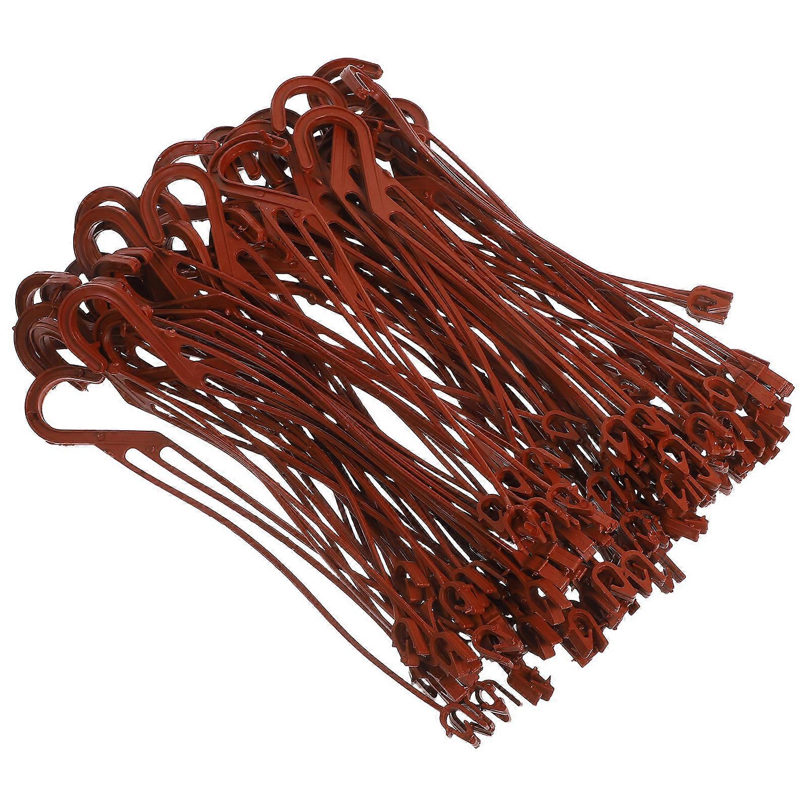 Plastic Flower Holders Hanging Hooks 50Pcs For Garden Balcony Dining Table Desk Decor