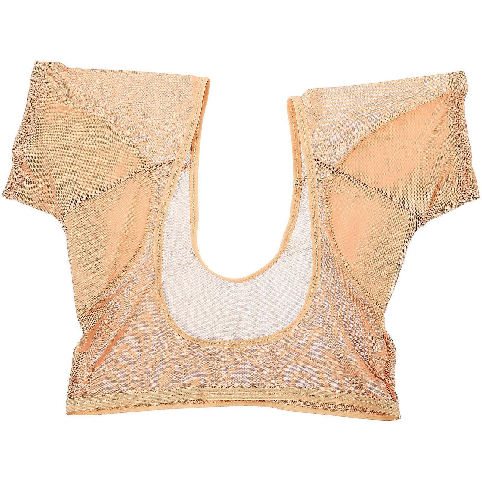 Sweat Absorbing Underarm Sweat Vest For Women Summer Outdoor Activities Breathable Armpit Sweat Vest 1Set