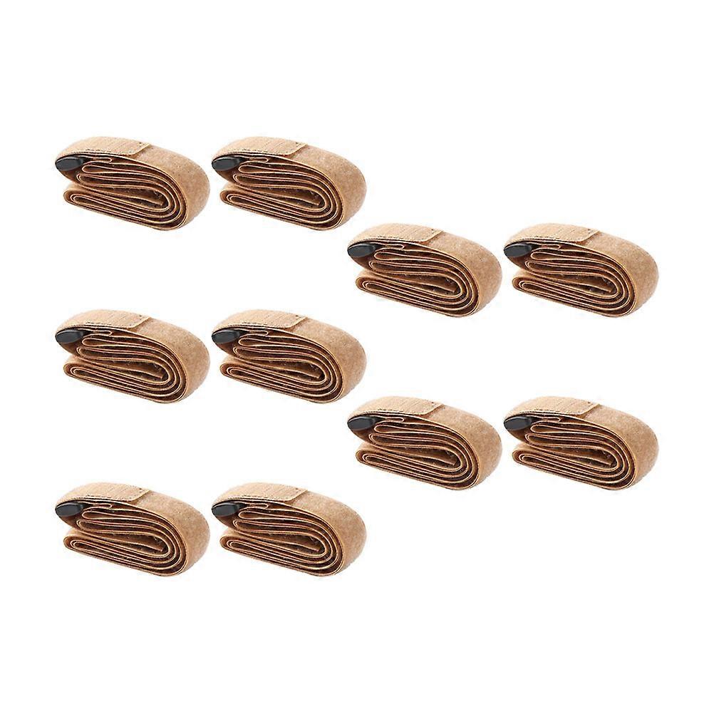 Outdoor Equipment 10Pcs Assorted Color Bundling Belts For Camping Gear Practical Design Tying Down Items