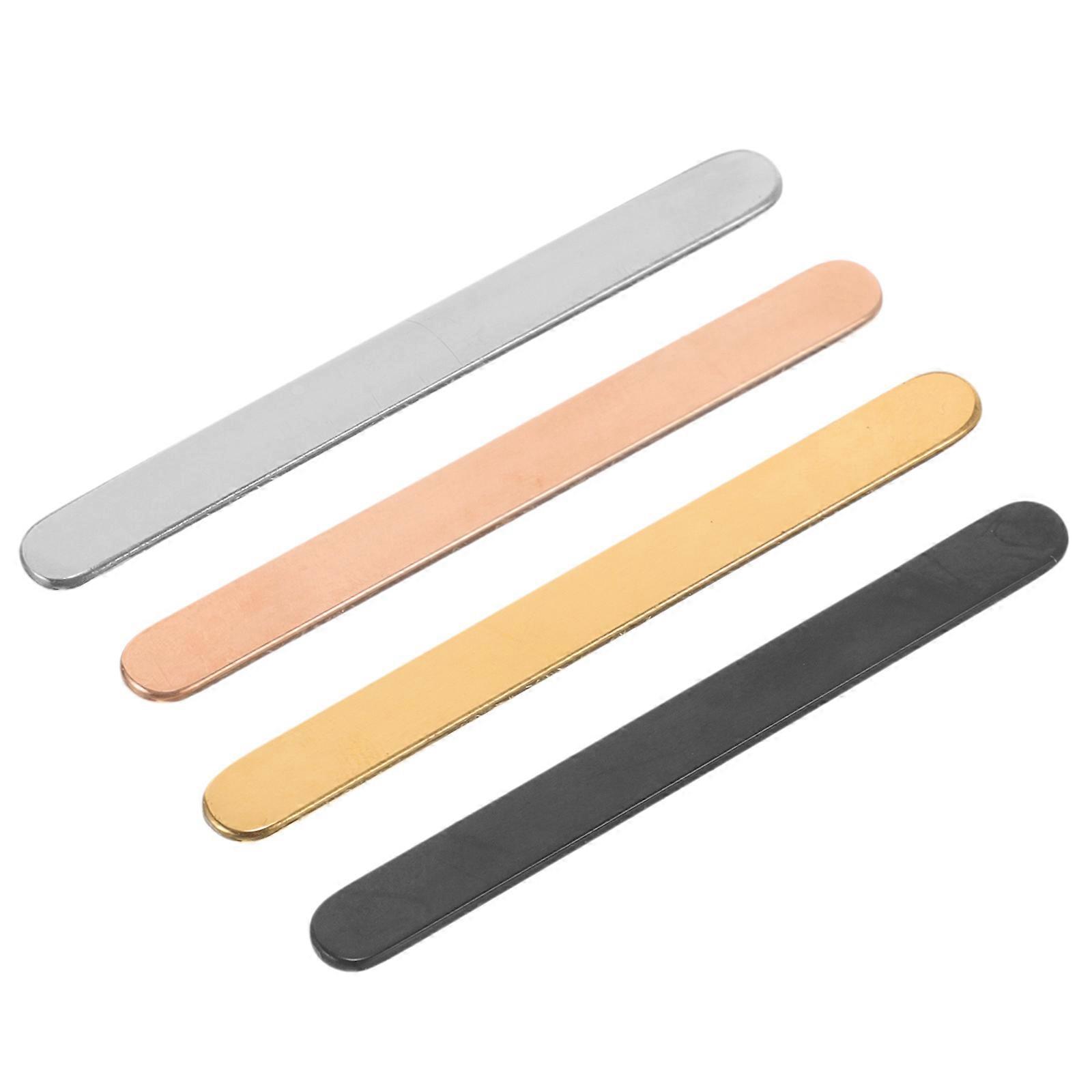 Jewelry Making Supplies 4Pcs Ring Making Kit For DIY Enthusiasts Assorted Color Metal Stamping Technology