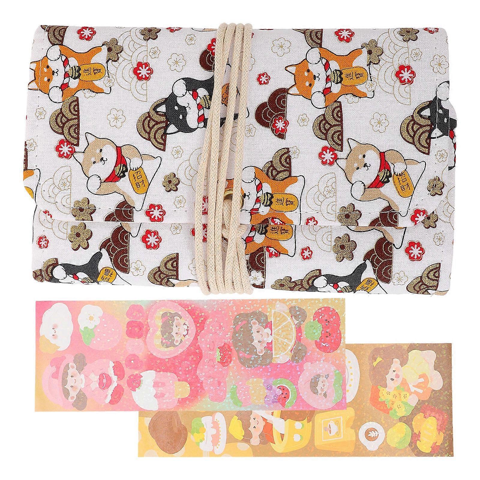 Portable Cartoon Loose Leaf Notebook 1 Set Perfect For Everyday Use Storing Pages Rectangular 19x11cm