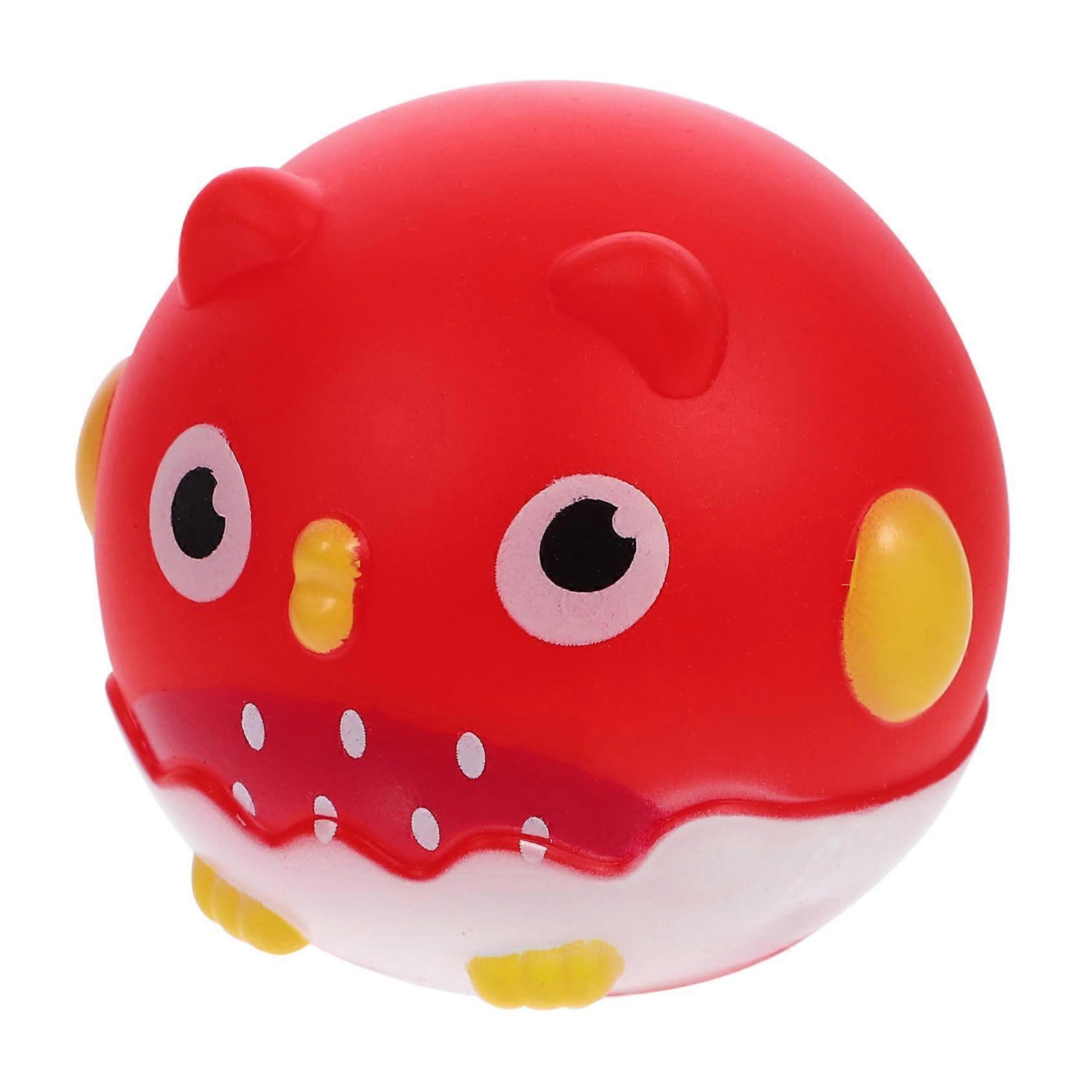 Latex Squeaky Chew Toy for Small Dogs Interactive Cute Toy with Molar Function for Puppies and Small Pets Easy to Clean Safe and Durable