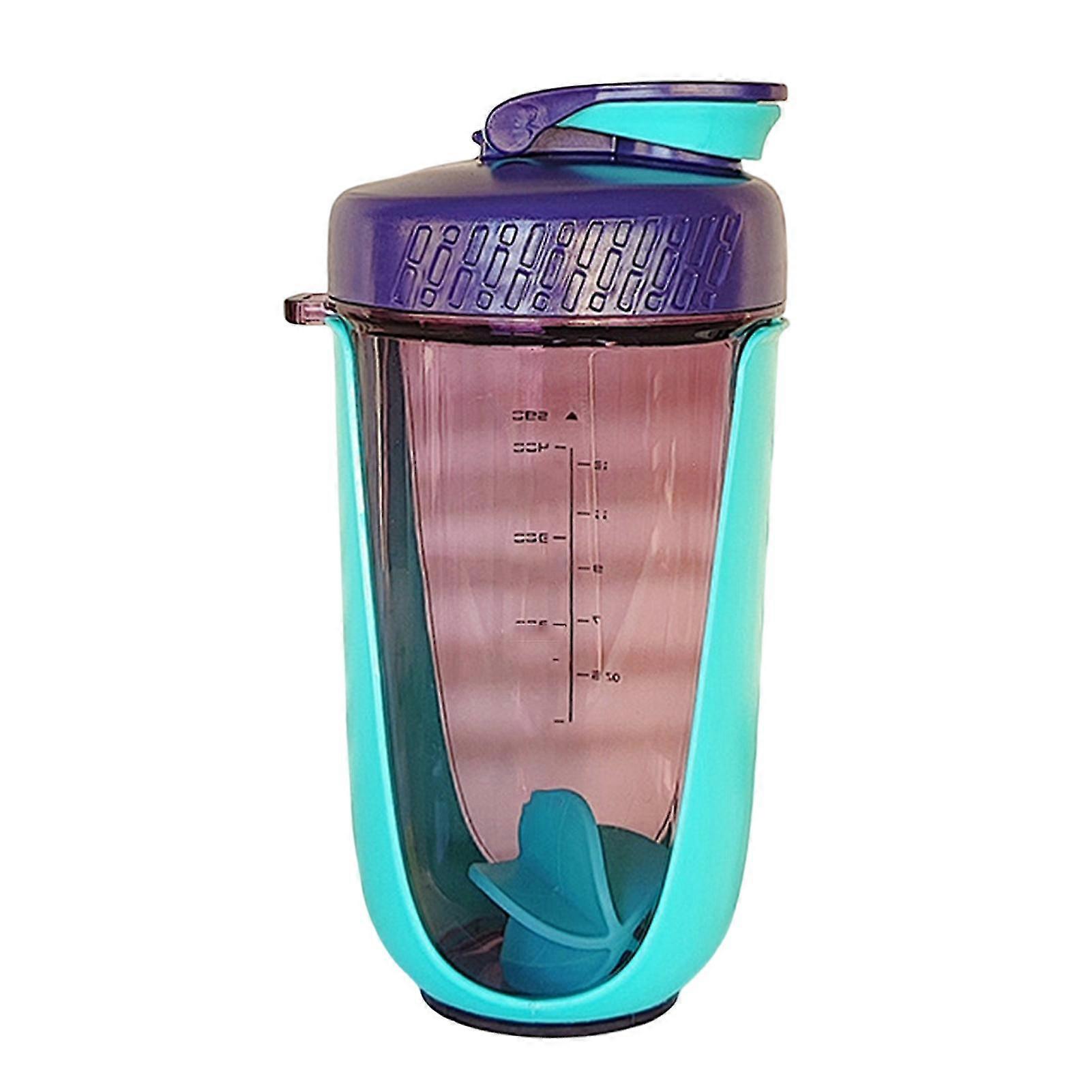 2025 1 Set 590ml Shaker Bottle Large Capacity Protein Mixing Shake Water Bottle Exercise Use