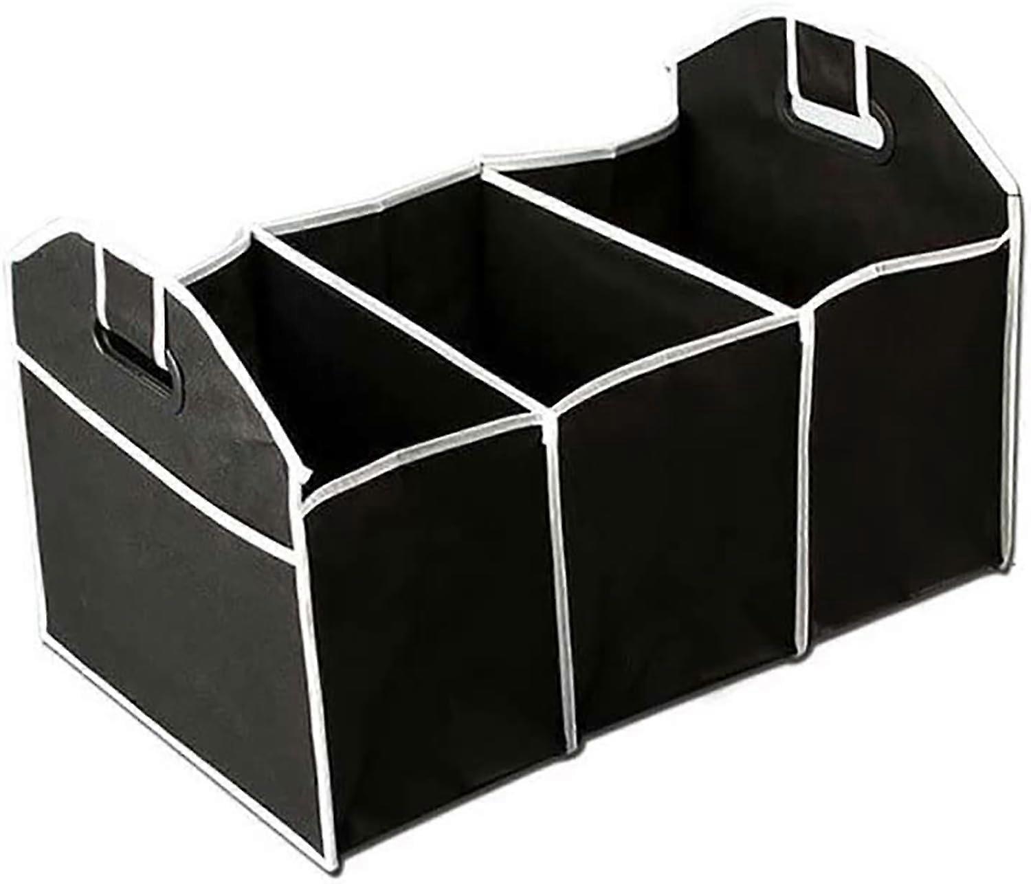 Auto Trunk Bag Organizer for Dodge Caliber Challenger Charger Durango Hornet, Foldable Black Trunk Storage Bag