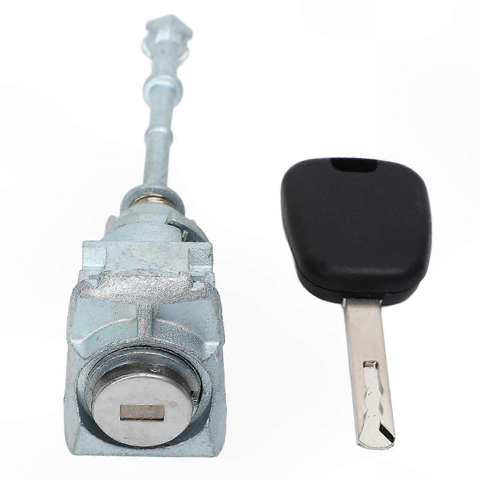 Driver Side Front Door Lock Cylinder for Citroen C4 2004-2011 Left Replacement