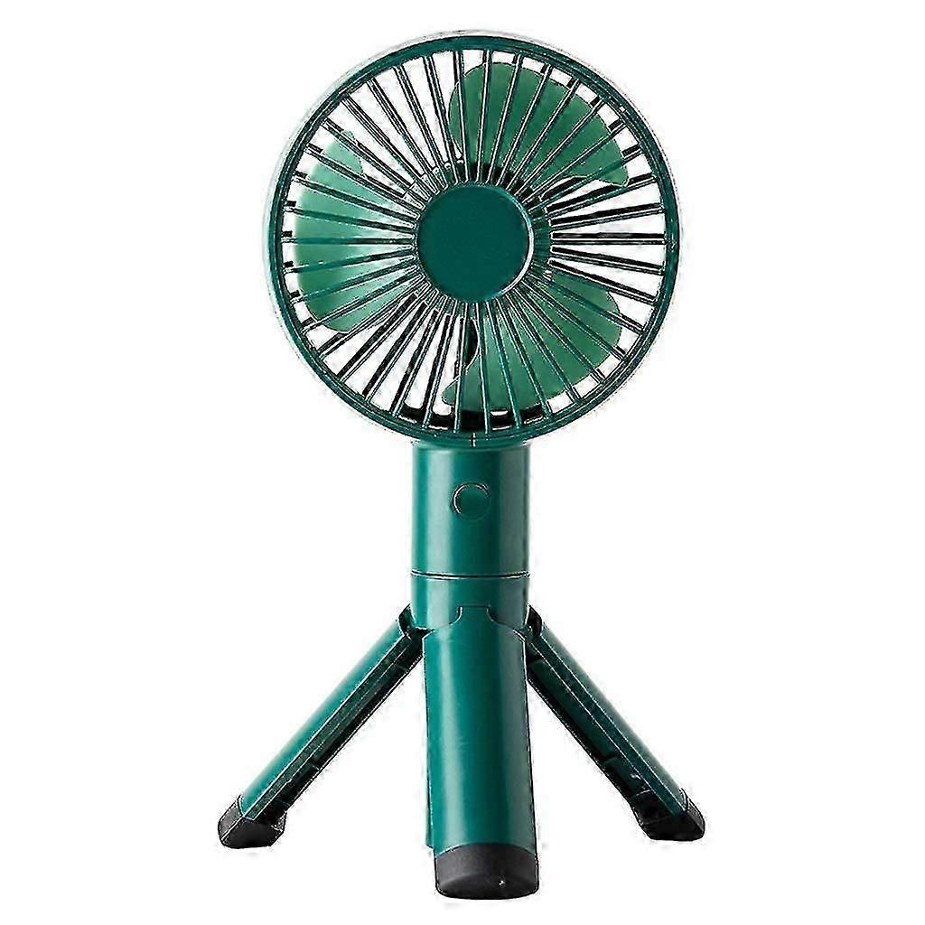 2024 Usb Rechargeable Portable Small Hand Fan (green)