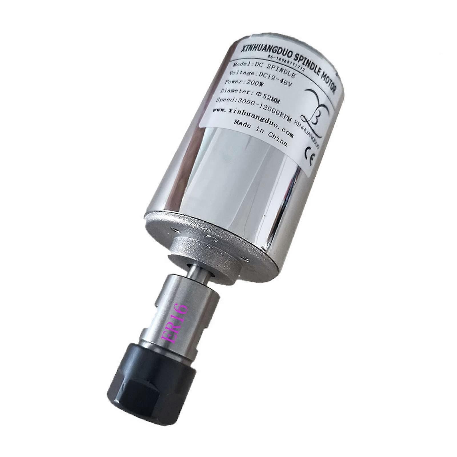 CNC Air-Cooled Spindle Motor 200W-500W, ER11/ER16, For CNC Milling Machine, Spindle Engraving