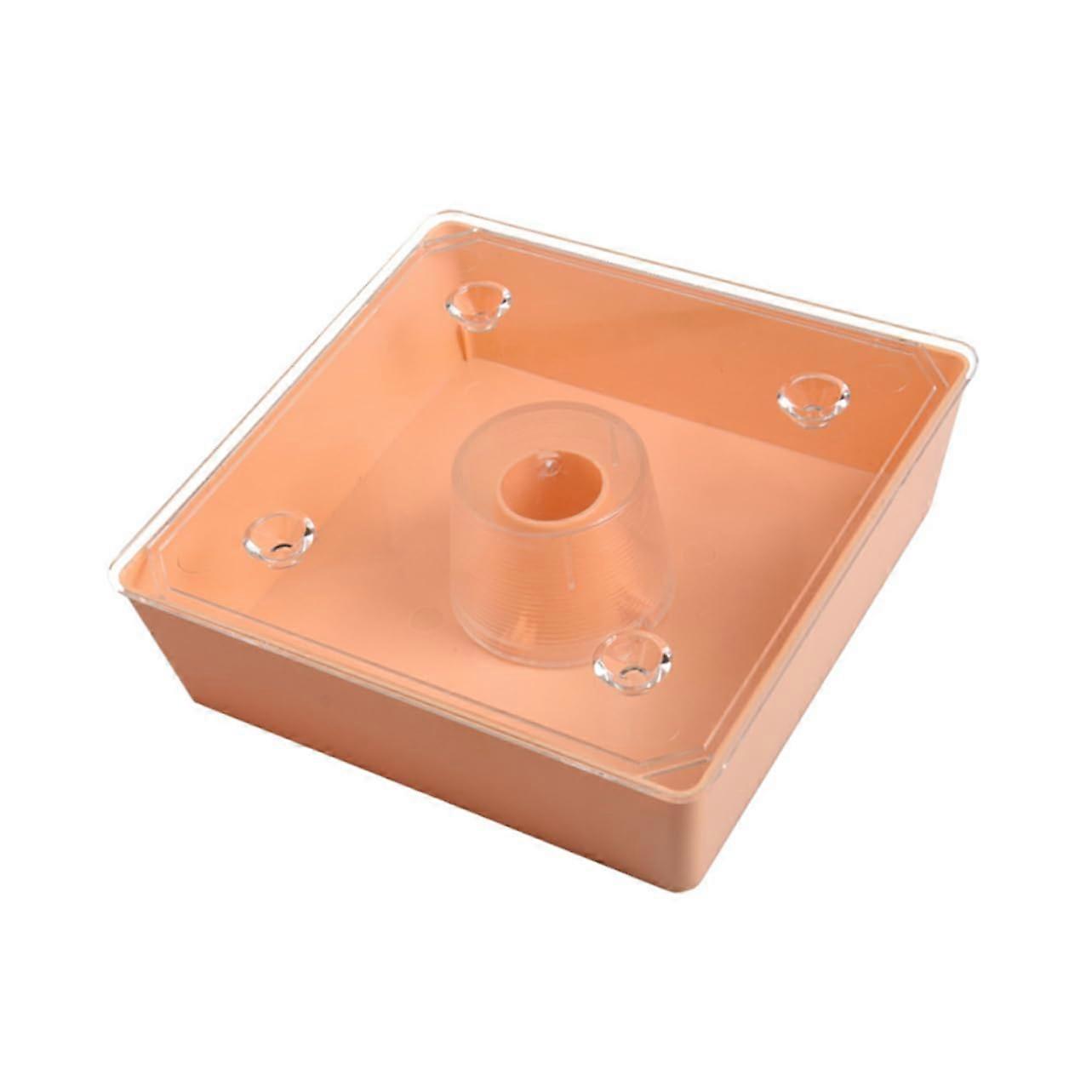 Square Bee Feeder Drinking Bowl for Beehives, Easy-to-Use Beekeeping Water Accessory, Practical Design, Durable Material